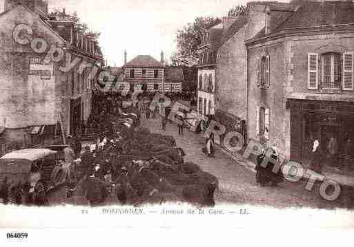 Ville de ROSPORDEN, carte postale ancienne