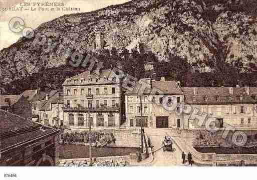 Ville de SAINTBEAT, carte postale ancienne