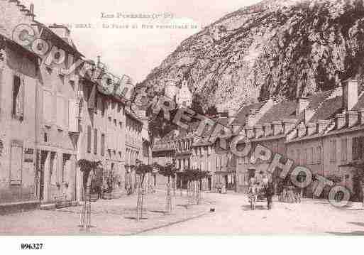 Ville de SAINTBEAT, carte postale ancienne