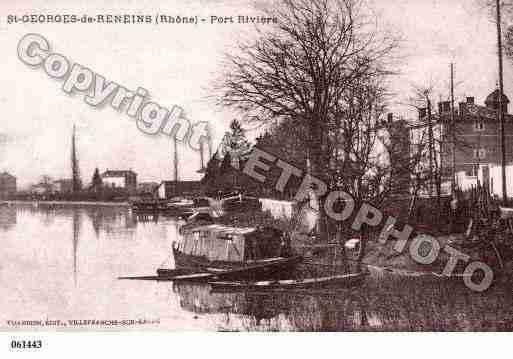 Ville de SAINTGEORGESDERENEINS, carte postale ancienne