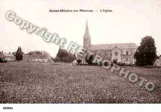 Ville de SAINTHILAIREENMORVAN, carte postale ancienne