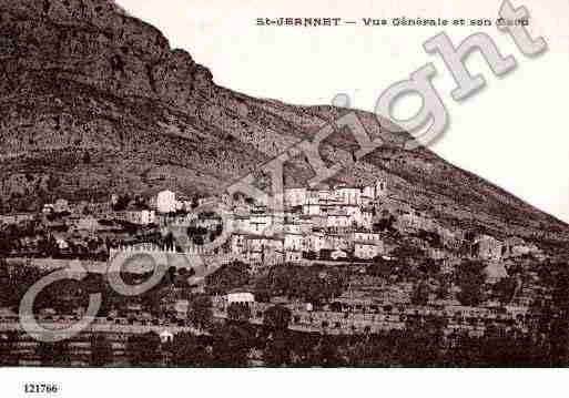 Ville de SAINTJEANNET, carte postale ancienne