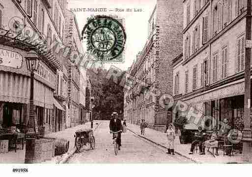 Ville de SAINTMANDE, carte postale ancienne