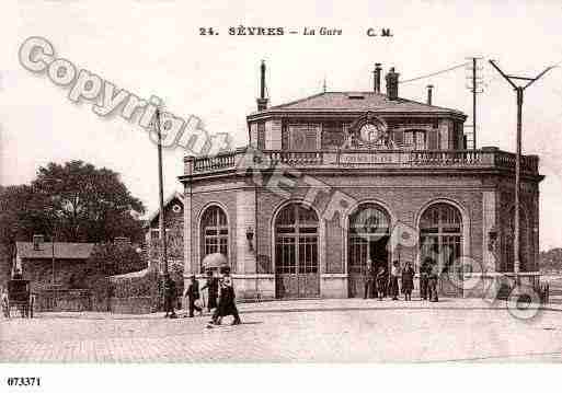 Ville de SEVRES, carte postale ancienne