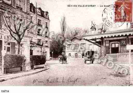 Ville de SEVRES, carte postale ancienne