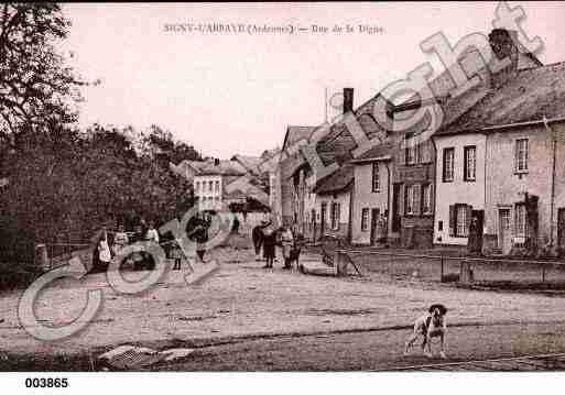 Ville de SIGNYL'ABBAYE, carte postale ancienne