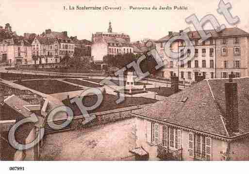 Ville de SOUTERRAINE(LA), carte postale ancienne