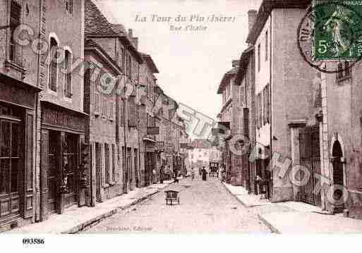 Ville de TOURDUPIN(LA), carte postale ancienne