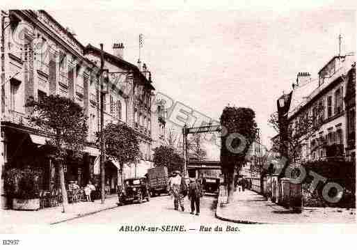 Ville de ABLONSURSEINE Carte postale ancienne