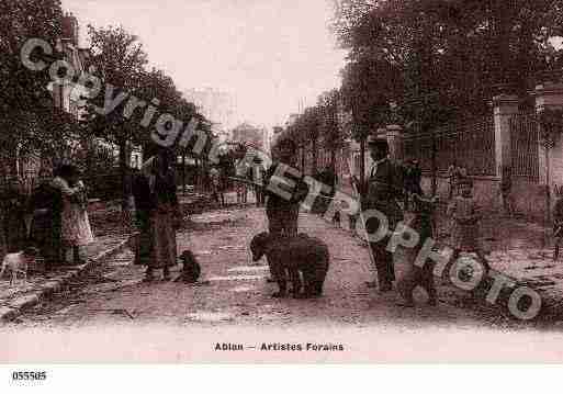 Ville de ABLONSURSEINE Carte postale ancienne