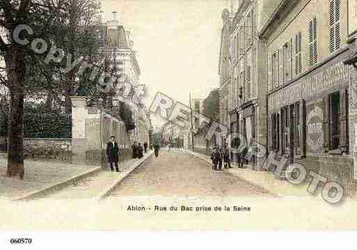 Ville de ABLONSURSEINE Carte postale ancienne