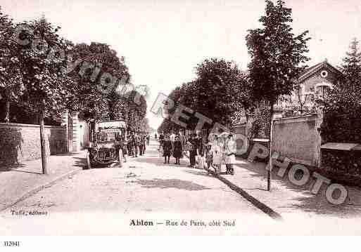 Ville de ABLONSURSEINE Carte postale ancienne