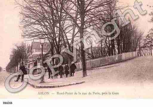 Ville de ABLONSURSEINE Carte postale ancienne