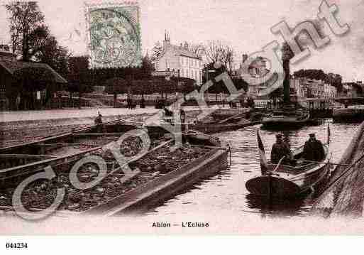 Ville de ABLONSURSEINE Carte postale ancienne