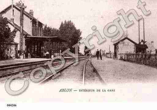 Ville de ABLONSURSEINE Carte postale ancienne