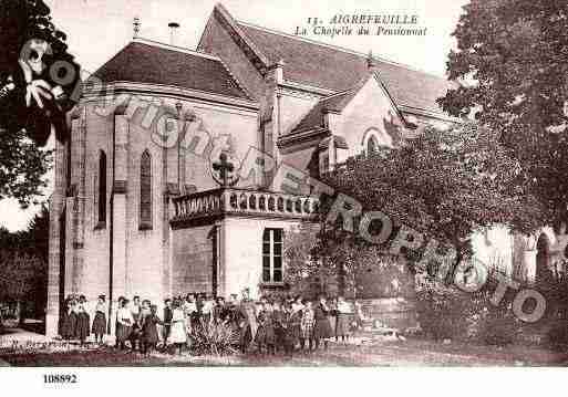 Ville de AIGREFEUILLED\'AUNIS Carte postale ancienne