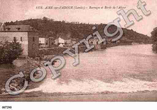 Ville de AIRESURL'ADOUR Carte postale ancienne