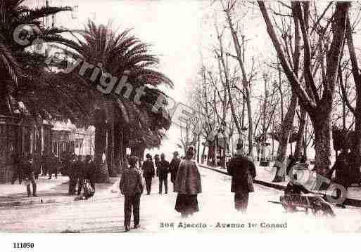 Ville de AJACCIO Carte postale ancienne