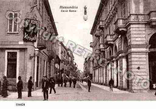 Ville de ALESSANDRIA Carte postale ancienne