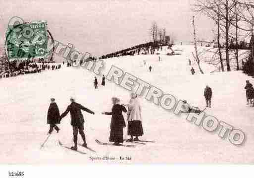 Ville de ALLONDAZ Carte postale ancienne