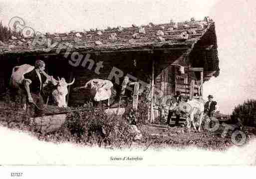 Ville de ALPES Carte postale ancienne