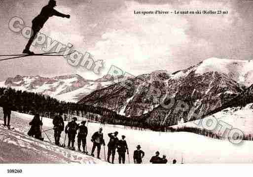 Ville de ALPES Carte postale ancienne