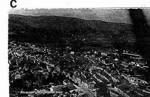 Ville de AMBERT Carte postale ancienne