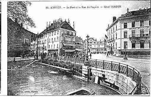 Ville de ANNECY Carte postale ancienne