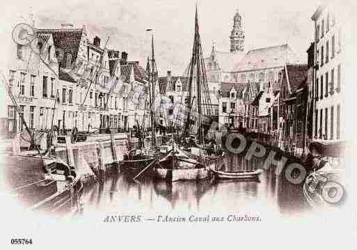 Ville de ANVERS Carte postale ancienne