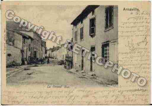 Ville de ARNAVILLE Carte postale ancienne