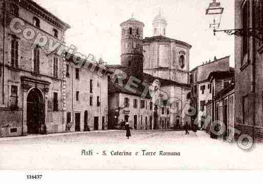 Ville de ASTI Carte postale ancienne