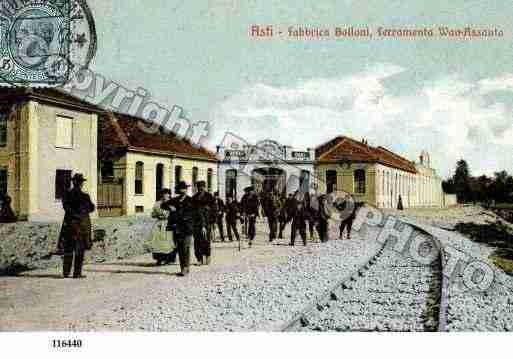 Ville de ASTI Carte postale ancienne