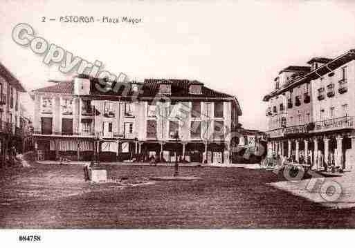 Ville de ASTORGA Carte postale ancienne