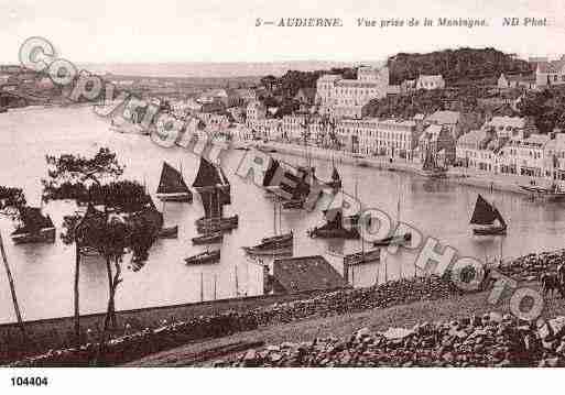 Ville de AUDIERNE Carte postale ancienne