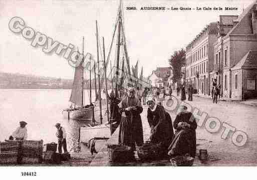 Ville de AUDIERNE Carte postale ancienne