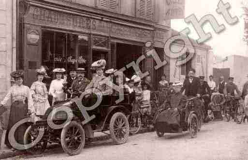 Ville de AUTOMOBILE Carte postale ancienne