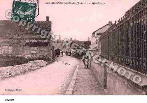 Ville de AUVERSSAINTGEORGES Carte postale ancienne