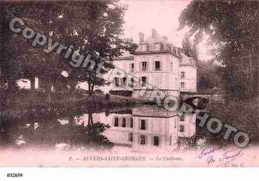 Ville de AUVERSSAINTGEORGES Carte postale ancienne