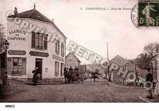 Ville de AUVERSSUROISE Carte postale ancienne