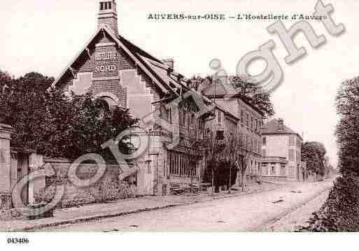 Ville de AUVERSSUROISE Carte postale ancienne