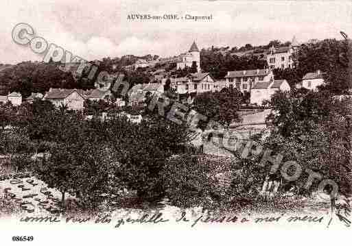 Ville de AUVERSSUROISE Carte postale ancienne