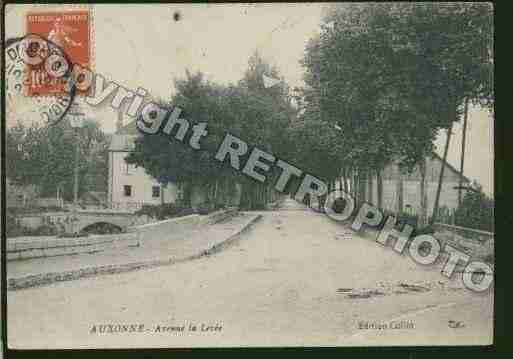 Ville de AUXONNE Carte postale ancienne