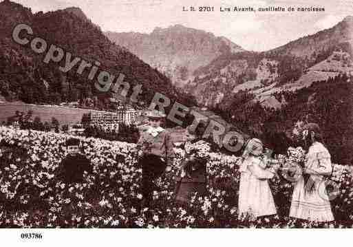 Ville de AVANTS(LES) Carte postale ancienne