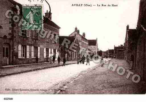 Ville de AVILLYSAINTLEONARD Carte postale ancienne