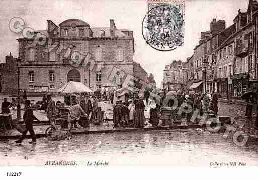 Ville de AVRANCHES Carte postale ancienne