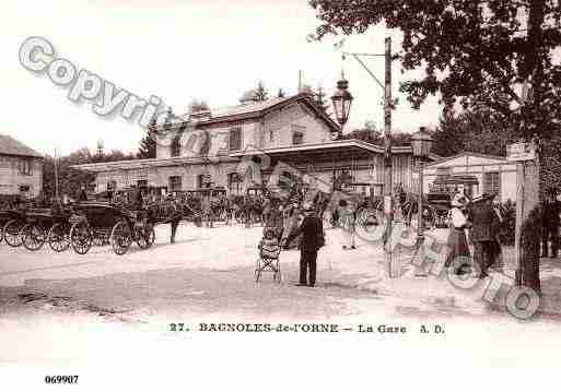 Ville de BAGNOLESDEL\'ORNE Carte postale ancienne