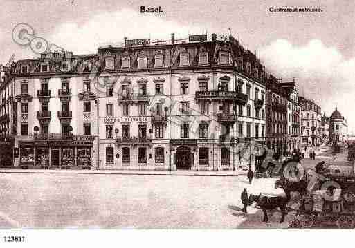 Ville de BALE Carte postale ancienne