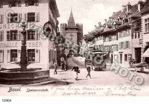 Ville de BALE Carte postale ancienne