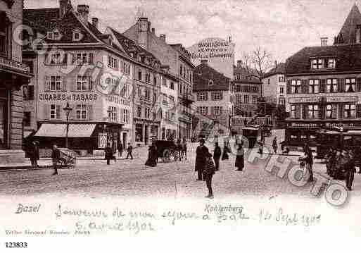 Ville de BALE Carte postale ancienne