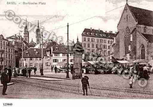 Ville de BALE Carte postale ancienne